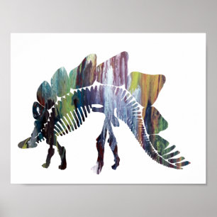 Póster Stegosaurus