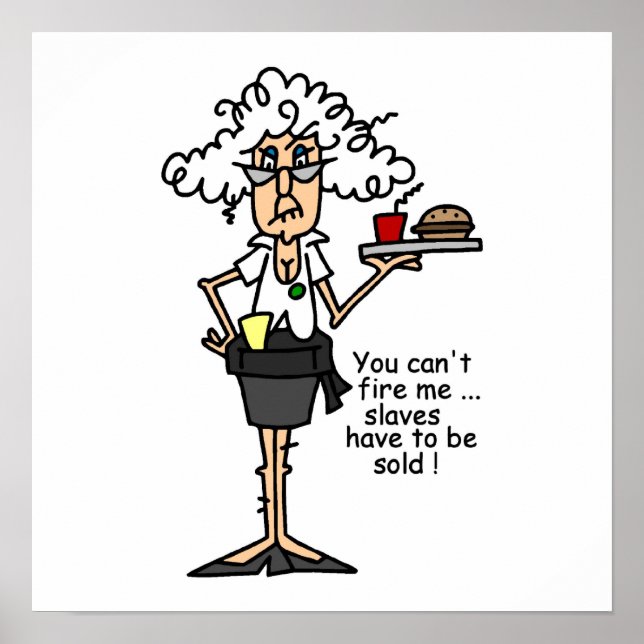 Póster Stella com humor da atitude (Frente)