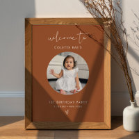 STELLA Minimalista Sienna Birthday Foto de Boas-vi