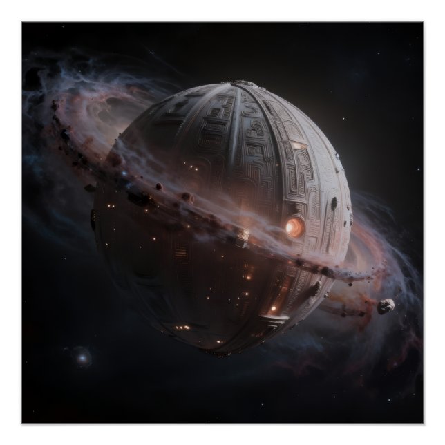 Póster Stellar Path – Journey Through the Universe (Frente)