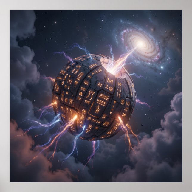 Poster Stellar Path – Journey Through the Universe´4 (Frente)