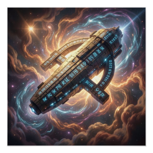 Póster Stellar Path – Journey Through the Universe´5 (Frente)