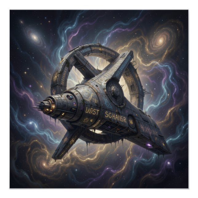 Póster Stellar Path – Journey Through the Universe´7 (Frente)