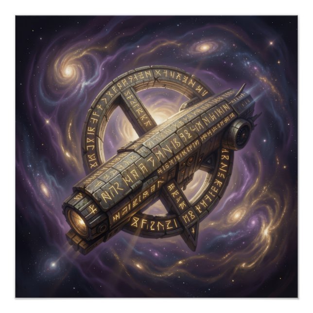 Póster Stellar Path – Journey Through the Universe´9 (Frente)