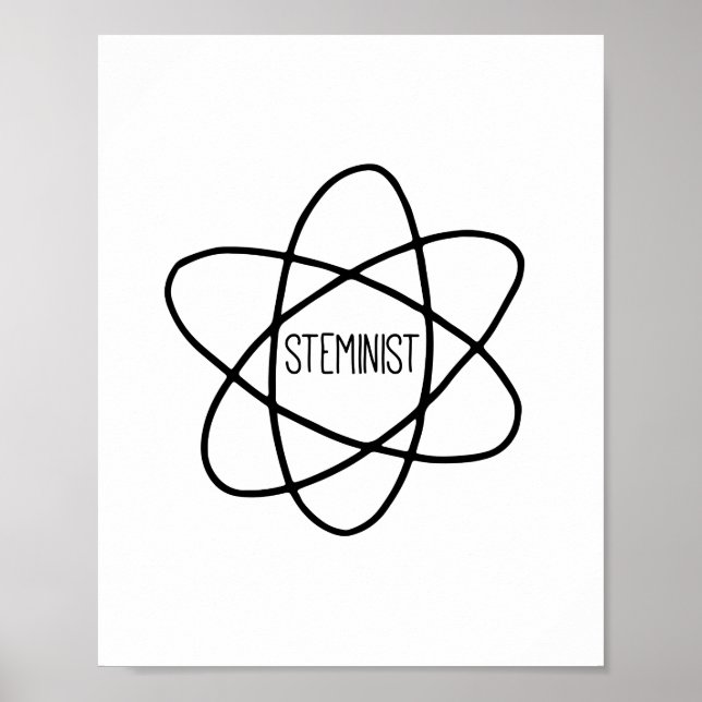 Poster Steminist Support Women in STEM Cote (Frente)