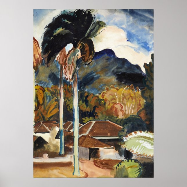 Poster Sten - Java, pintura de arte (Frente)