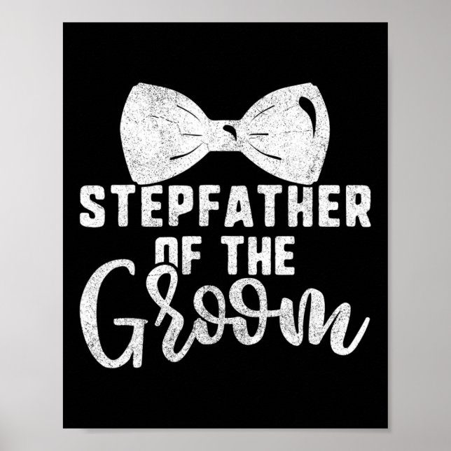 Poster Stepdad Da Camisa De Camisa Para Homens Solteiro P (Frente)