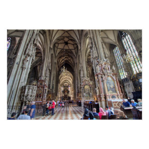 Póster Stephansdom, Viena Áustria