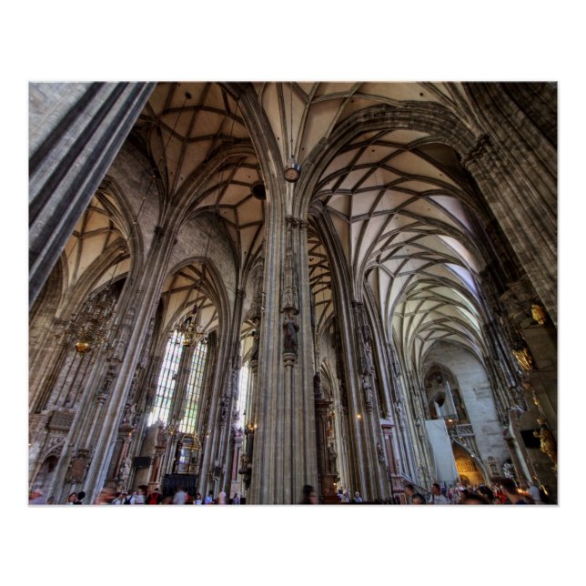 Póster Stephansdom Wien Österreich (Frente)