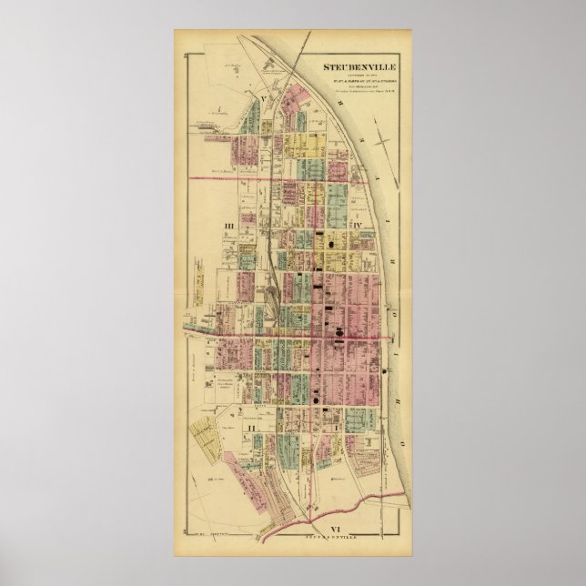 Poster Steubenville, Ohio (Frente)