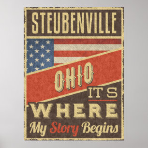Poster Steubenville Ohio