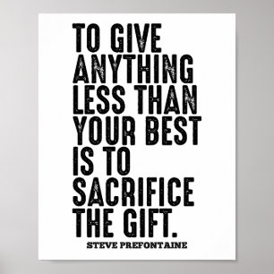 Poster Steve Prefontaine Cote