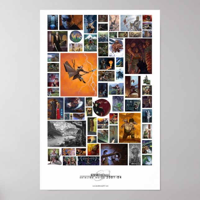 Póster Steve Thomas Art (Frente)