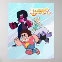 Steven Universe | Ação do grupo Crystal Gem