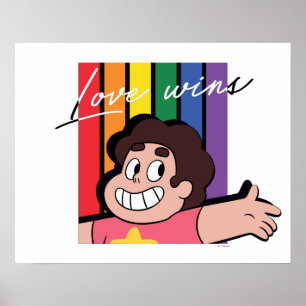 Poster Steven Universe - O amor ganha