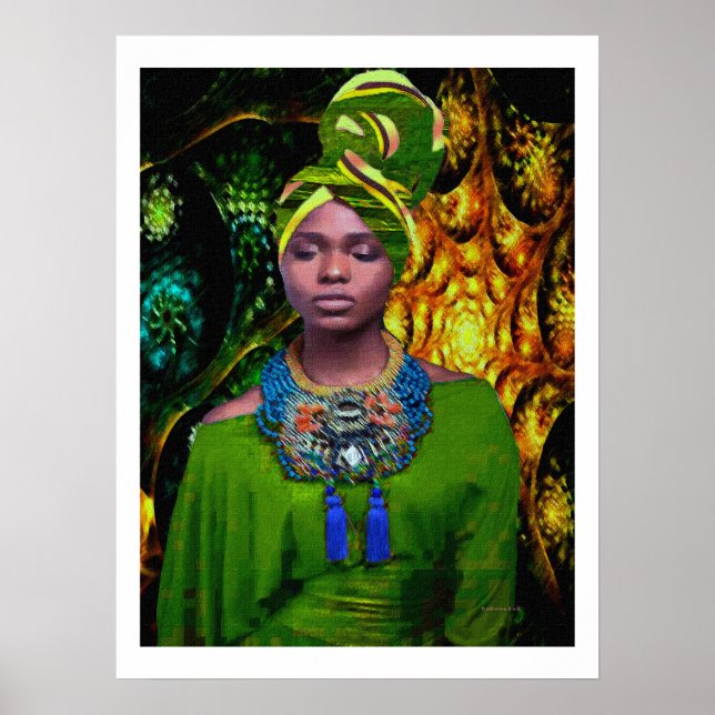Poster Stilidez Sagrada Meditando na Luz Ancestral (Frente)