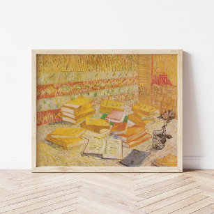 Poster Still Life with French Novels   Vincent Van Gogh