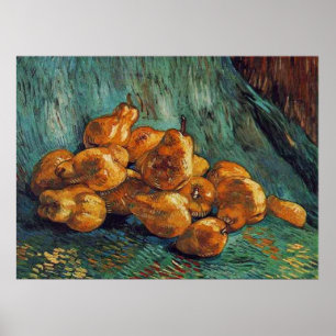 Poster still life with Pears,Van Gogh