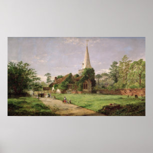 Póster Stoke a igreja de Poges