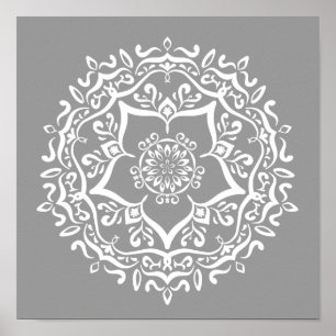 Poster Stone Mandala