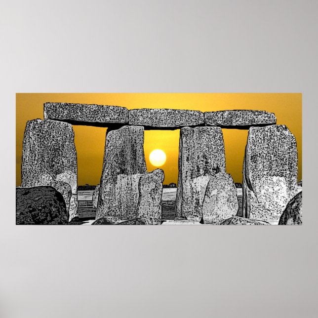 Póster Stonehenge (Frente)