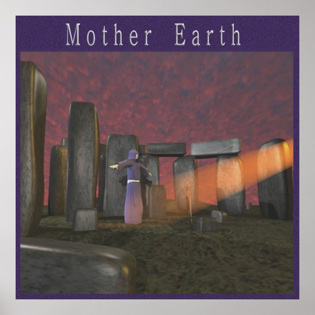 Poster Stonehenge (Frente)