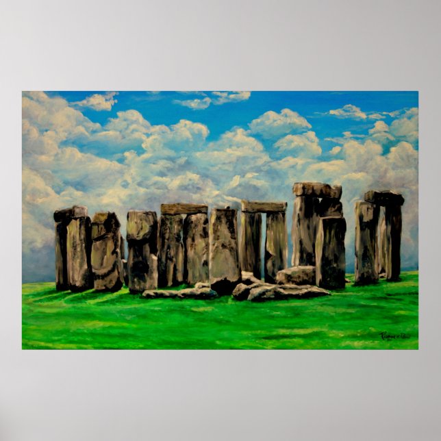 Poster Stonehenge (Frente)