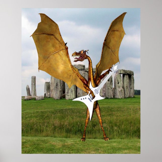 Póster Stonehenge Dragon (Frente)