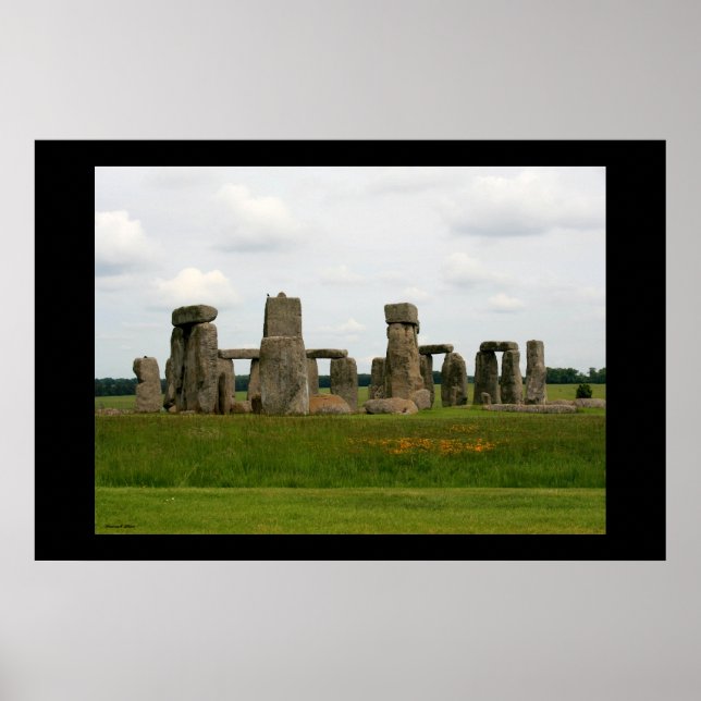 Póster Stonehenge Landscape III (Frente)