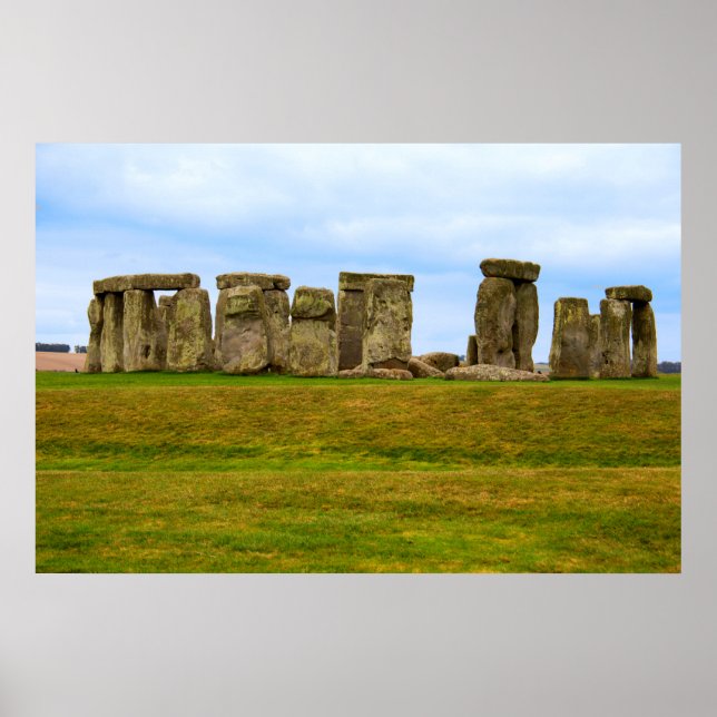 Póster Stonehenge Scenic, Inglaterra (Frente)