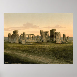 Poster Stonehenge, Wiltshire, Inglaterra