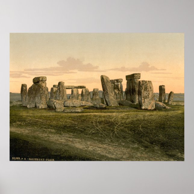 Poster Stonehenge, Wiltshire, Inglaterra (Frente)