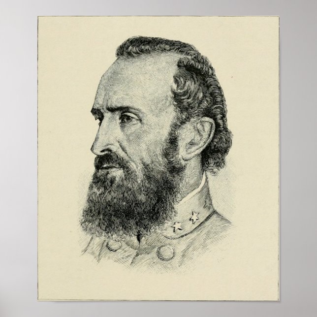 Poster Stonewall Jackson (Frente)