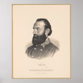 Poster Stonewall Jackson
