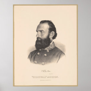 Poster Stonewall Jackson