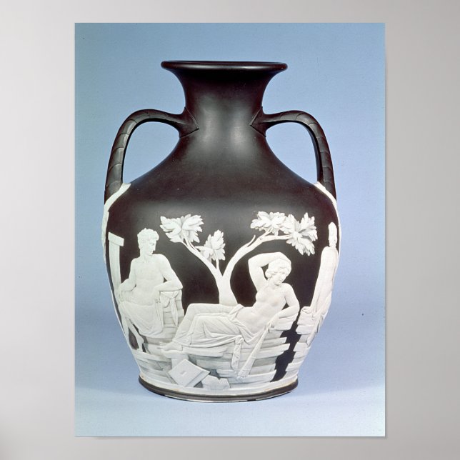 Póster Stoneware, cópia do Portland Vase (Frente)