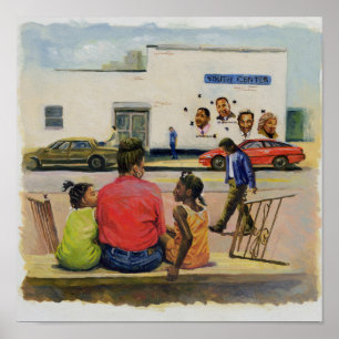 Póster Stoop 2000 da cidade do verão