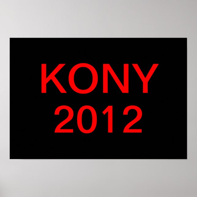 Póster Stop Kony (Frente)