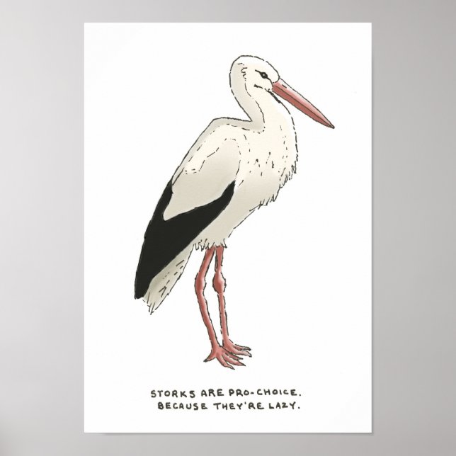 Póster stork trivia (Frente)