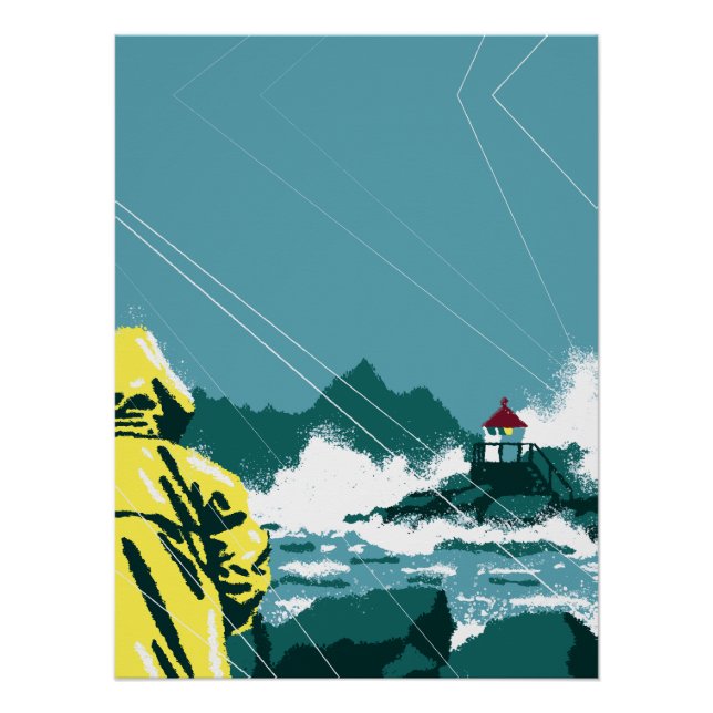 Póster Stormwatch: Majestade da Ilha (Frente)