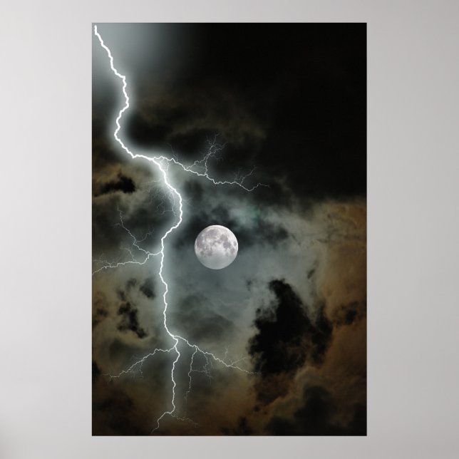 Poster Stormy Moon (Frente)