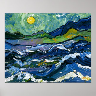 Póster Stormy Sea