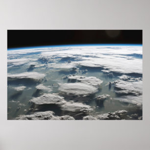 Poster Stormy Sky Acima Da Amazônia