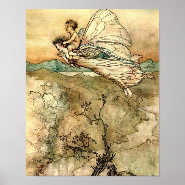 Poster Storybook Fantasy Vintage (Frente)