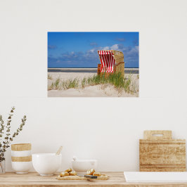 Poster Strandkorb 337