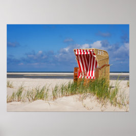 Poster Strandkorb 337