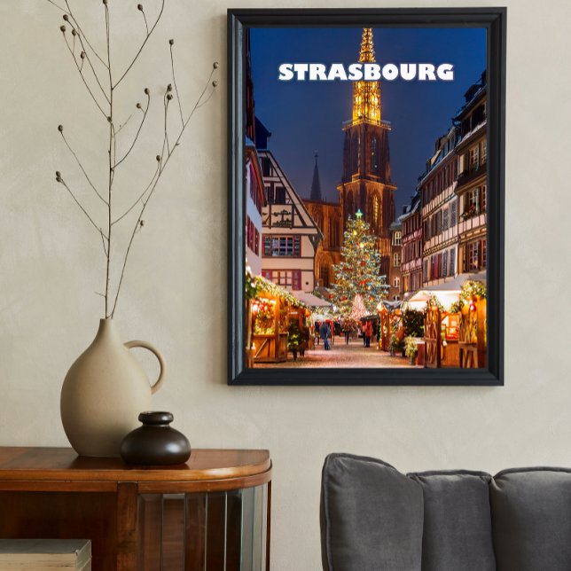 Poster Strasbourg The Capital of Christmas (Criador carregado)