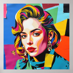 Poster "Strasha" - Sonho de Colagem de Pop de Gloss
