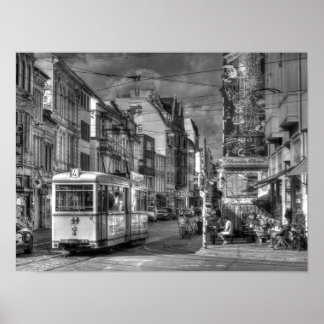 Poster Straßenszene, Bremen