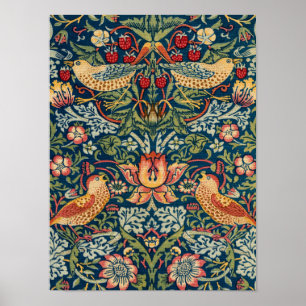 Poster Strawberry Thief por William Morris